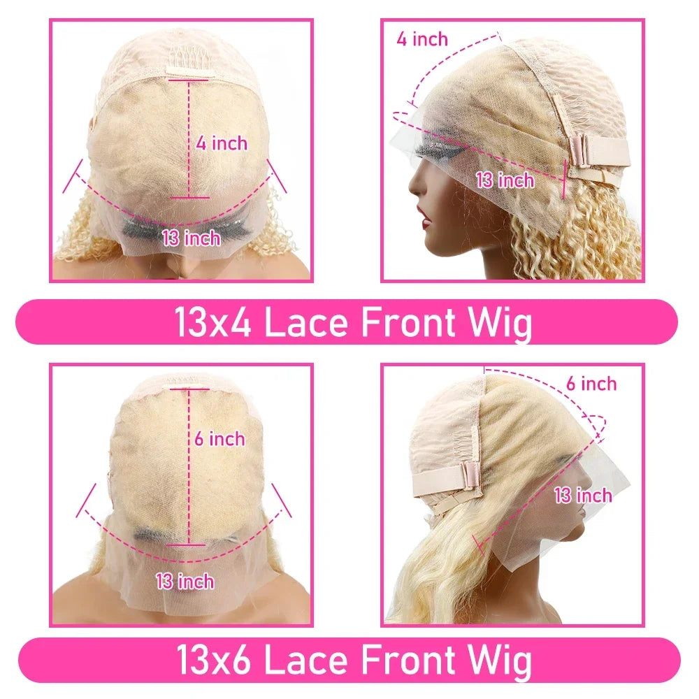 613 Blonde Body Wave HD Lace Wig – 13x4 & 13x6 | 200% & 220% Density