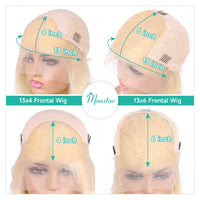 613 Blonde Straight HD Lace Frontal Wig – 13x4 & 13x6