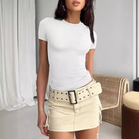 Slim Fit Crop T-Shirt