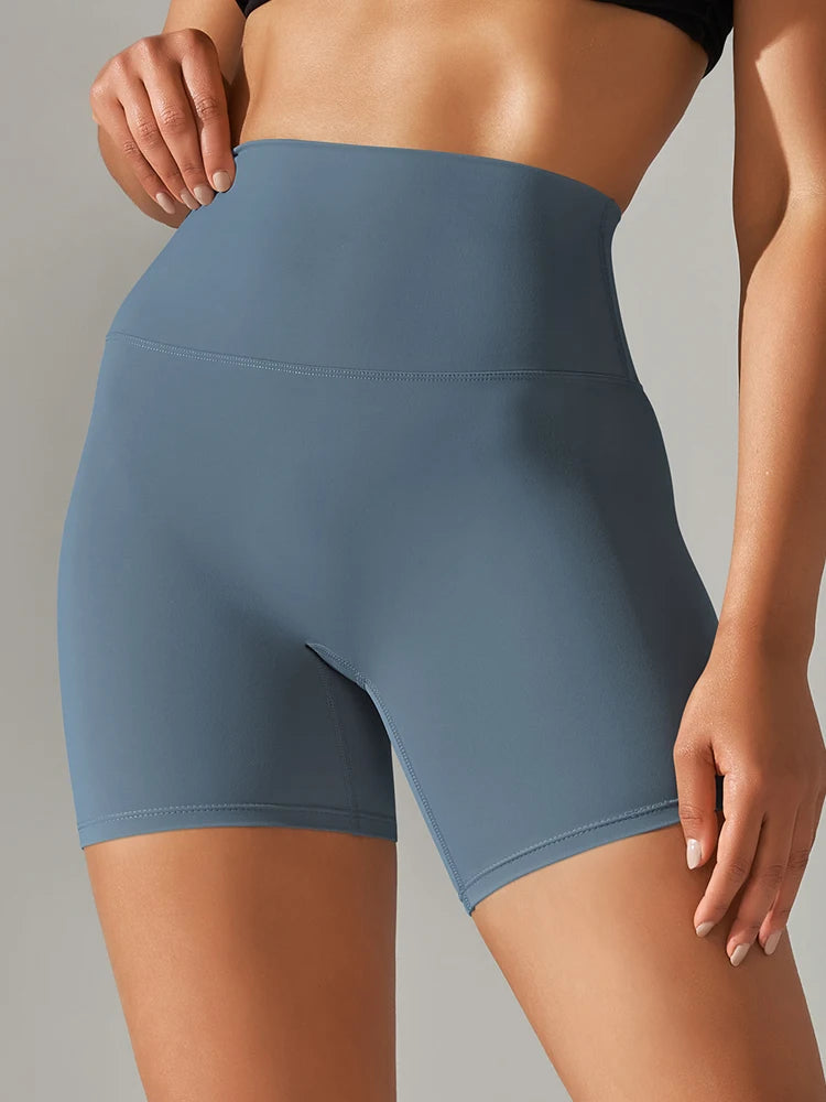 High Waist Squat-Proof Yoga Shorts