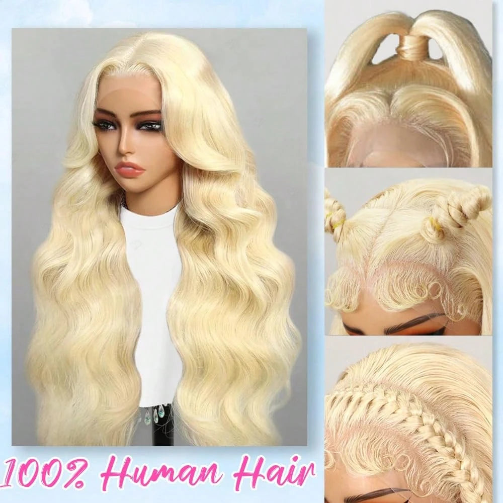 613 Blonde Body Wave HD Lace Wig – 13x4 & 13x6 | 200% & 220% Density