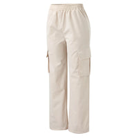 High Waist Wide-Leg Cargo Trousers
