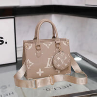 Designer Bag Tote Bag Woman Large Handbags Leather Shopping Purse Women High Quality Luxury Classic Flower Checked Shoulder Bag MM Size Handbags Travel Bag 5A