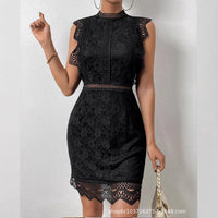 Lace Bodycon Mini Dress