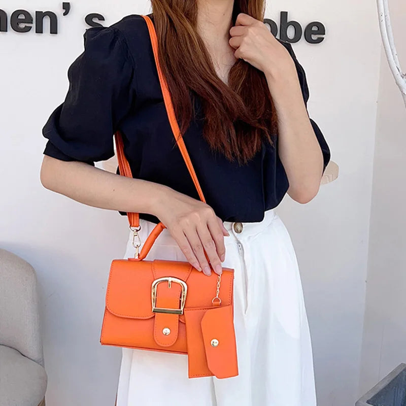 Fashion Square Shoulder Bags for Women, Small Handbags and Purses, PU Leather Crossbody Bags for Daily Used, Commuting, Gifts