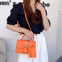 Fashion Square Shoulder Bags for Women, Small Handbags and Purses, PU Leather Crossbody Bags for Daily Used, Commuting, Gifts