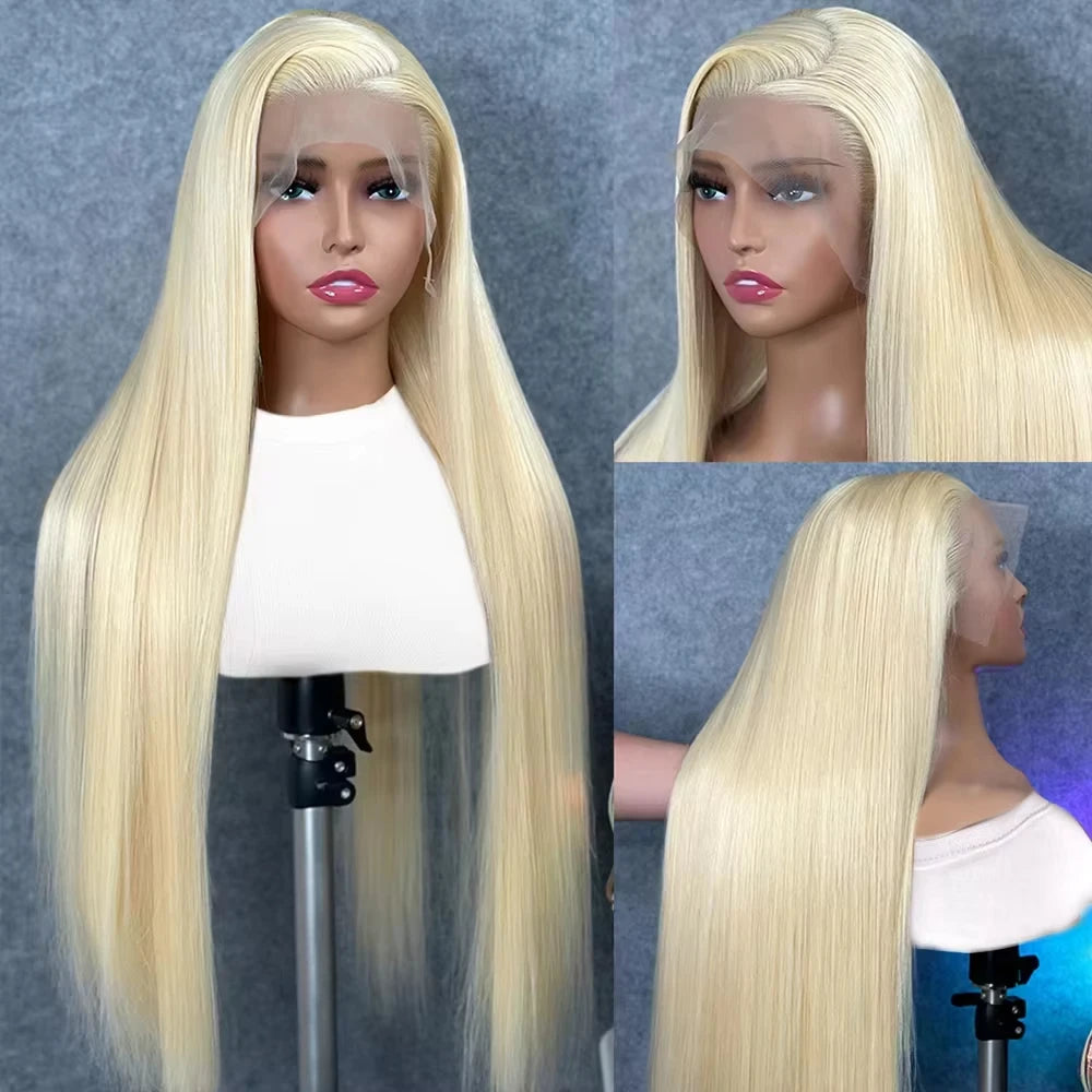 613 Blonde Straight HD Lace Wig – 13x4 & 13x6 | 180–200 Density
