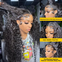 Curly & Deep Wave Brazilian Lace Wig – 180% & 200% Density | 13x4, 13x6, 4x4, 5x5 & 360