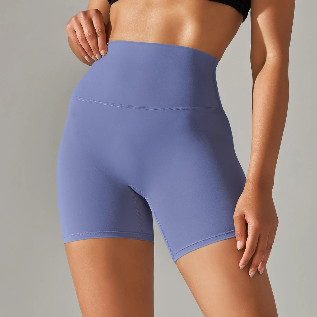High Waist Squat-Proof Yoga Shorts