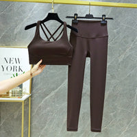 Seamless High-Waist Yoga Set