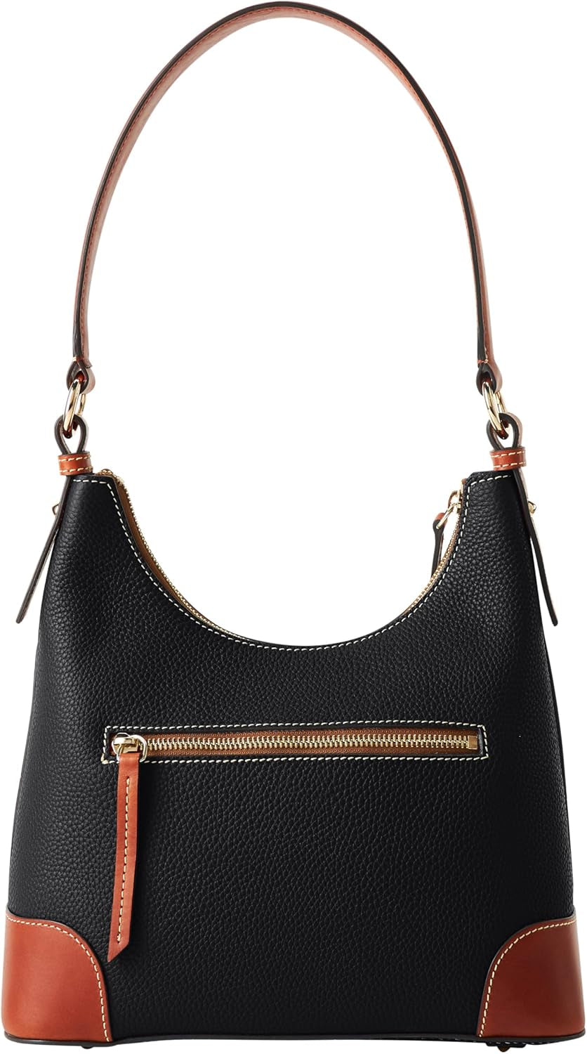 Handbag, Pebble Grain Small Hobo