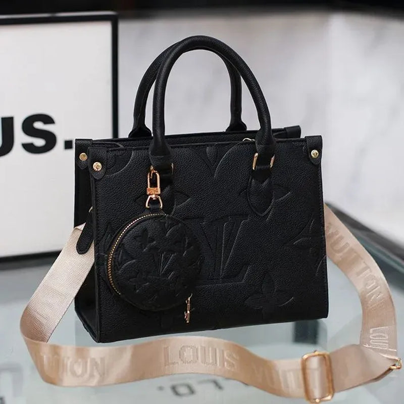 Designer Bag Tote Bag Woman Large Handbags Leather Shopping Purse Women High Quality Luxury Classic Flower Checked Shoulder Bag MM Size Handbags Travel Bag 5A